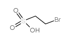 2-溴乙基磺酸结构式