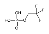 2,2,2-trifluoroethyl phosphate Structure