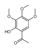 1-(2-hydroxy-3,4,5-trimethoxyphenyl)ethanone结构式