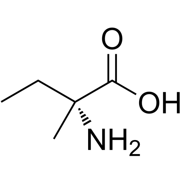 D(-)-异缬氨酸结构式