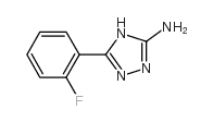 5-(2-fluorophenyl)-4H-1,2,4-triazol-3-amine Structure