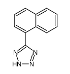 5-(naphthalen-1-yl)tetrazole结构式