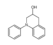 1-phenyl-3,4-dihydro-2H-quinolin-3-ol结构式