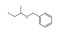 2-benzyloxypropyl iodide结构式