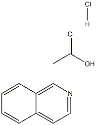 (R)-2-tetrahydroisoquinoline acetic acid-HCl Structure