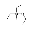Diethylfluoro(isopropyloxy)silane结构式