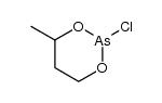 2-chloro-4-methyl-1,3,2-dioxarsolane Structure