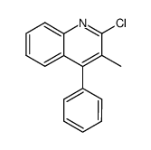 2-chloro-3-methyl-4-phenylquinoline结构式