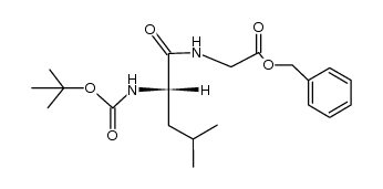 Boc-Leu-Gly-OBn结构式