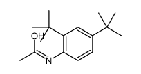 N-[2,4-Bis(1,1-dimethylethyl)phenyl]acetamide结构式