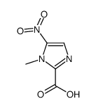 1-Methyl-5-nitro-1H-imidazole-2-carboxylic acid Structure