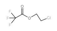 2-chloroethyl 2,2,2-trifluoroacetate Structure