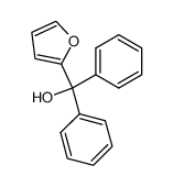 α,α-diphenyl-2-furanmethanol Structure