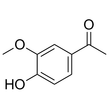 Acetovanillone Structure
