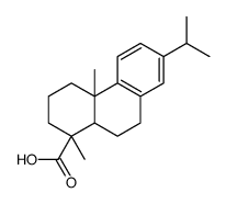 Abieta-8,11,13-triene-19-oic acid structure