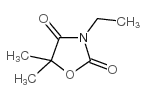 3-ethyl-5,5-dimethyl-1,3-oxazolidine-2,4-dione Structure