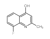 8-氟-4-羟基-2-甲基喹啉结构式