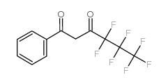 4,4,5,5,6,6,6-七氟-1-苯基-1,3-己二酮结构式