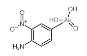 (4-amino-3-nitro-phenyl)arsonic acid Structure