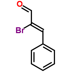 α-Bromocinnamaldehyde Structure