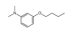 1-Butoxy-3-(dimethylamino)benzene Structure
