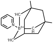 Boron, [(1,3-dimethyl-1,3,5-cyclohexanetriyl)tris(methylene)](pyridine)-, [T-4-(1α,3α,5α)]- (9CI)结构式