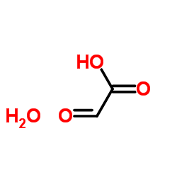 乙醛酸,一水结构式