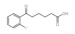 6-(2-fluorophenyl)-6-oxohexanoic acid Structure