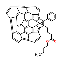 [6,6]-苯基-C61-丁酸丁酯结构式