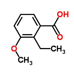 2-乙基-3-甲氧基苯甲酸结构式