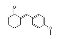 2-[(4-methoxyphenyl)methylidene]cyclohexan-1-one Structure