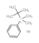 dimethyl-phenyl-tert-butyl-phosphanium结构式