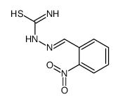 [(2-nitrophenyl)methylideneamino]thiourea结构式