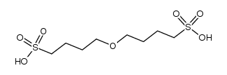4,4'-oxy-bis-butane-1-sulfonic acid Structure
