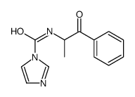 N-(1-oxo-1-phenylpropan-2-yl)imidazole-1-carboxamide Structure