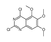 2,4-dichloro-5,6,7-trimethoxyquinazoline Structure