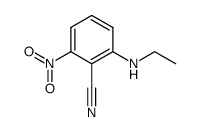 2-(ethylamino)-6-nitrobenzonitrile Structure