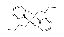 meso-5,6-diphenyl-decane结构式