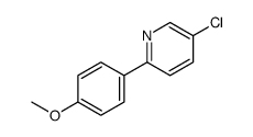 5-chloro-2-(4-methoxyphenyl)pyridine Structure