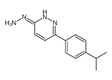 [6-(4-propan-2-ylphenyl)pyridazin-3-yl]hydrazine结构式