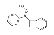 Bicyclo[4.2.0]octa-1,3,5-trien-7-yl(phenyl) ketone oxime结构式