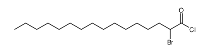 α-bromopalmitoyl chloride结构式