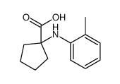 1-邻甲苯氨基环己烷羧酸结构式