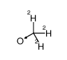 trideuterio(λ1-oxidanyl)methane结构式