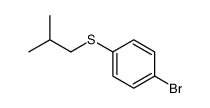 1-bromo-4-(2-methylpropylsulfanyl)benzene Structure