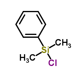 Chlorodimethylphenylsilane structure