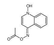 4-acetoxyaminoquinoline 1-oxide结构式