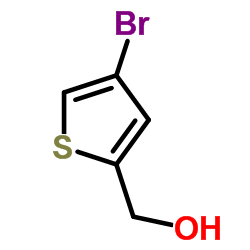 (4-溴-2-噻吩基)甲醇结构式