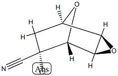 (1α,2β,4β,5α)-6β-Chloro-3,8-dioxatricyclo[3.2.1.02,4]octane-6-carbonitrile Structure