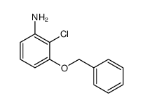 Benzenamine, 2-chloro-3-(phenylmethoxy)- picture
